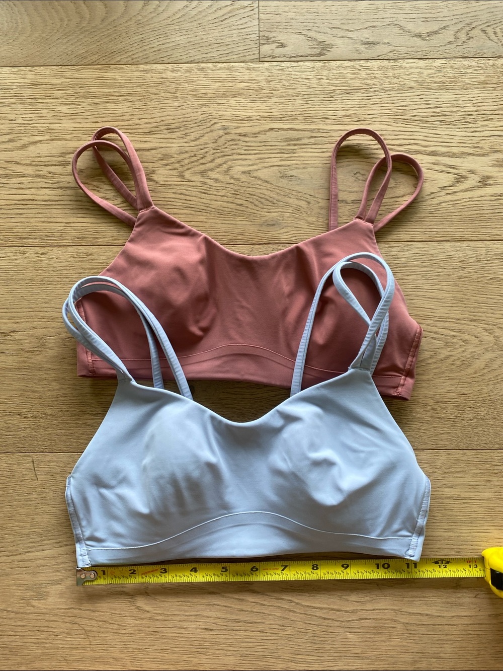 2 lululemon Like a Cloud Bras Light Support B/C cup. 2 sports bras